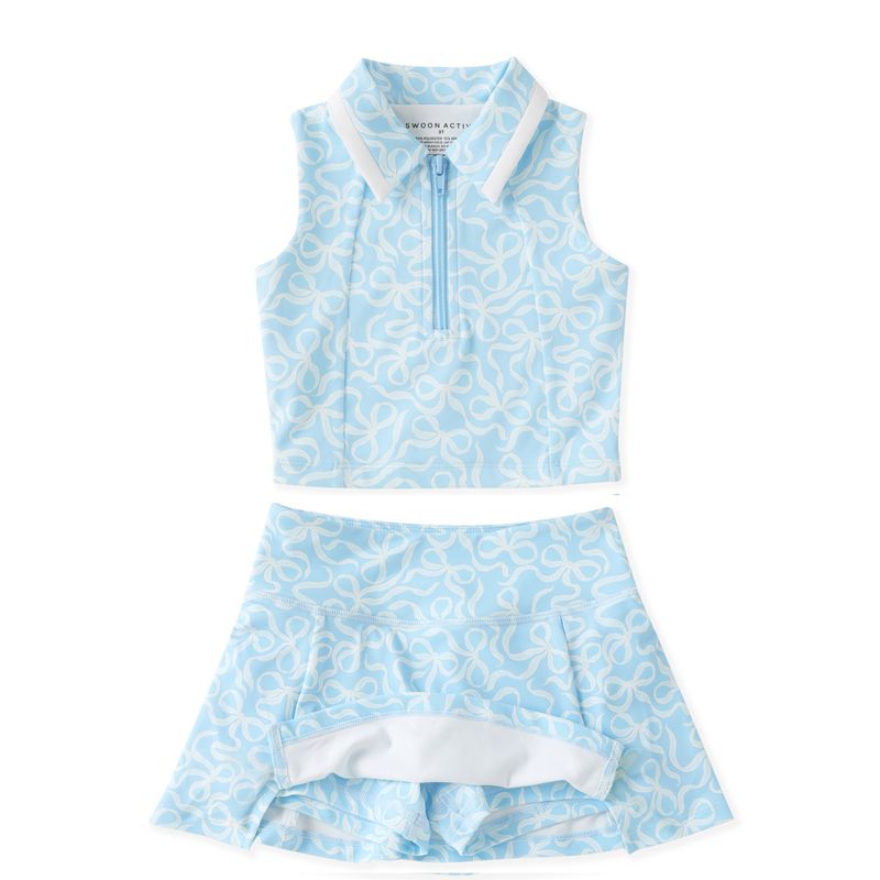 Blue Sky Bow Proper Tennis Set