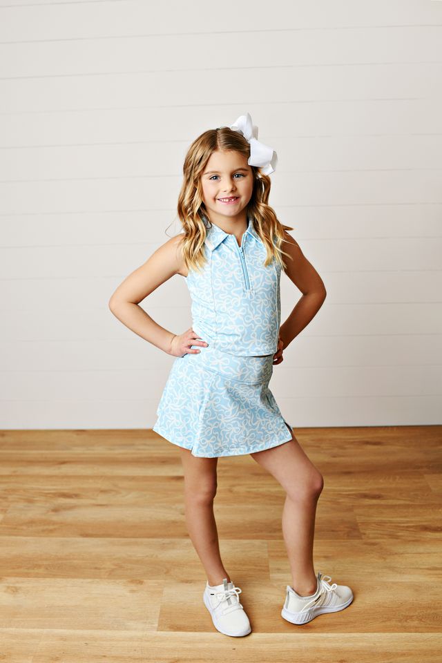 Blue Sky Bow Proper Tennis Set