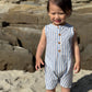 Blue Stripe Cabin Playsuit