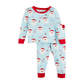 Blue Santa Glow Toddler Pajama Set