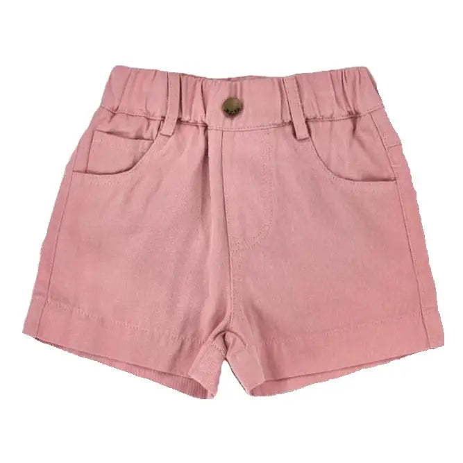 Blush Summer Denim Shorts