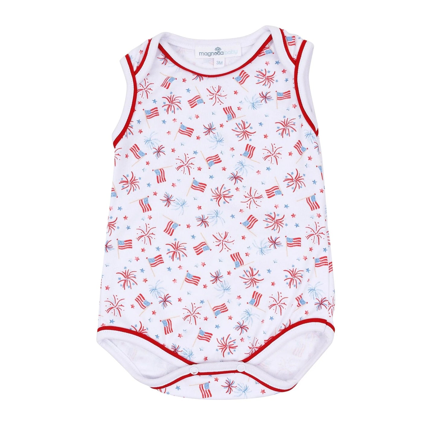 A Sparkly Fourth Print Bodysuit