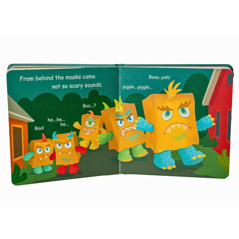 “Not So Very Scary Monsters” Board Book – 8″