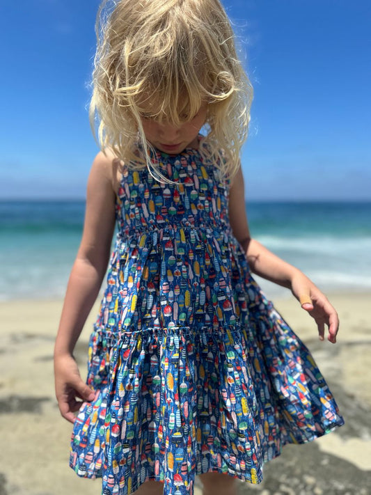 Sloane Dress Nautical Buoys