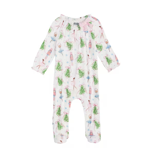 Christmas Tree Bow Baby Sleeper