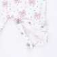 Bows and Hearts  Cuffed Sleeve Romper