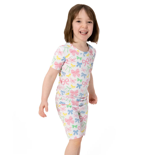 Sweet Bows  Loungewear Short Set