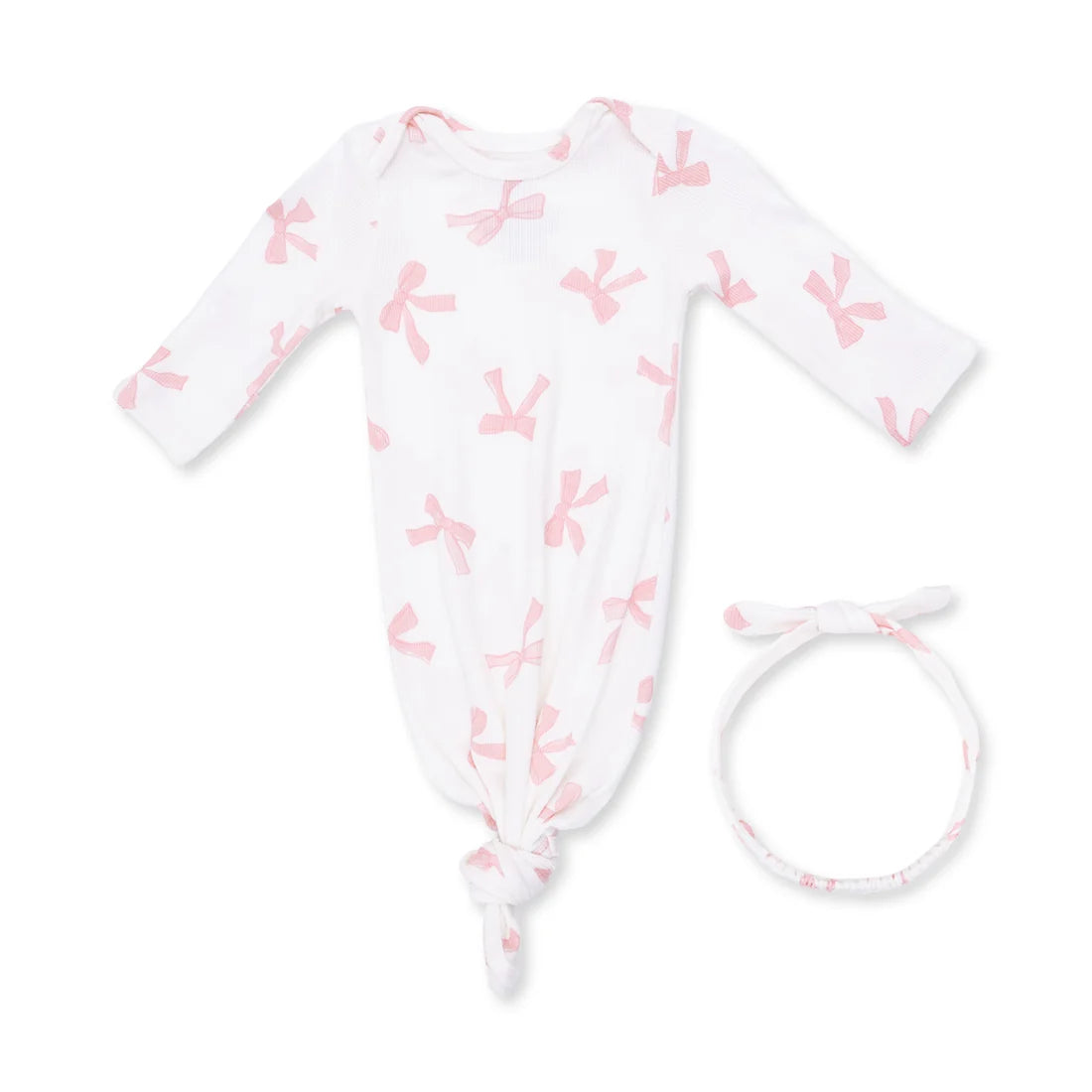 Pretty Bows  Knotted Gown and Knot Headband