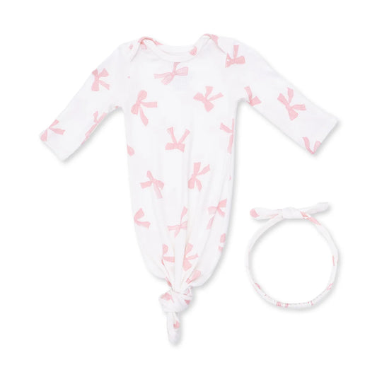Pretty Bows  Knotted Gown and Knot Headband