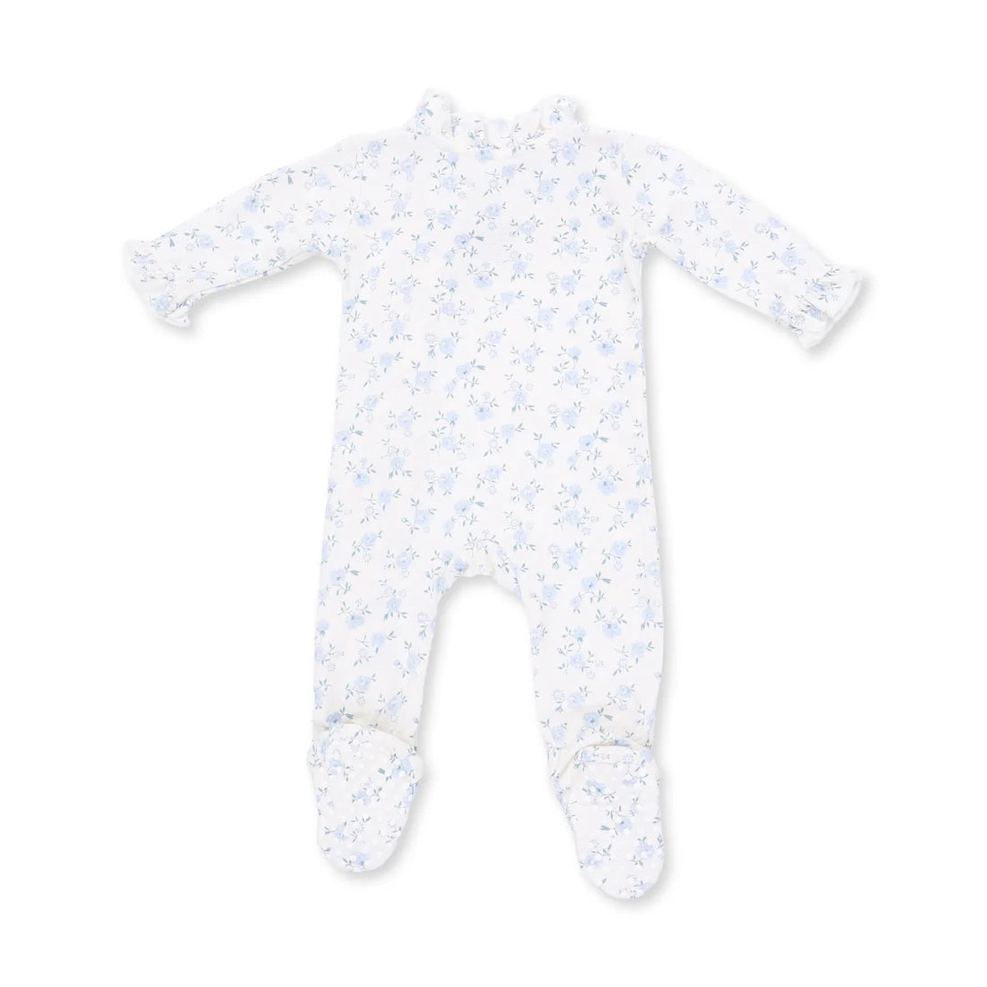 Rose Briar  Kimono Ruffle Snap Footie