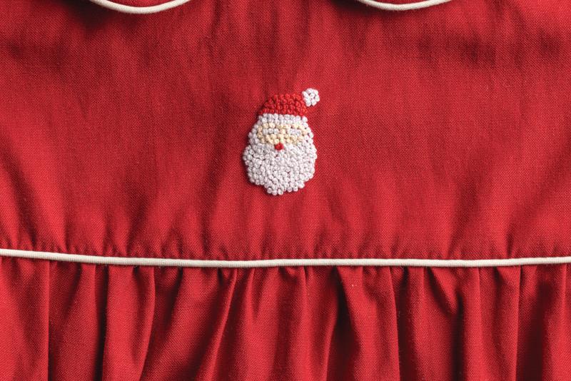 Santa Red Poplin Bubble