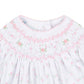 Juliette's Classics Pink Bishop Printed Flutters Bubble