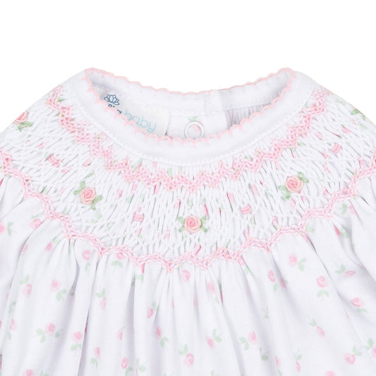 Juliette's Classics Pink Bishop Printed Flutters Bubble