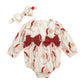 Santa Print Poplin Bubble