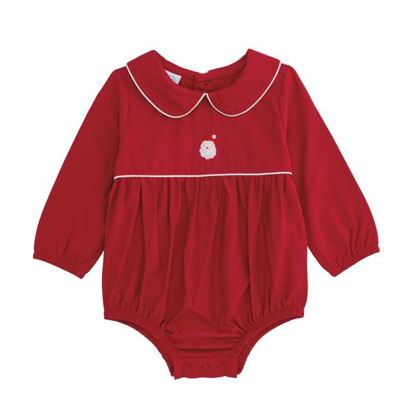Santa Red Poplin Bubble