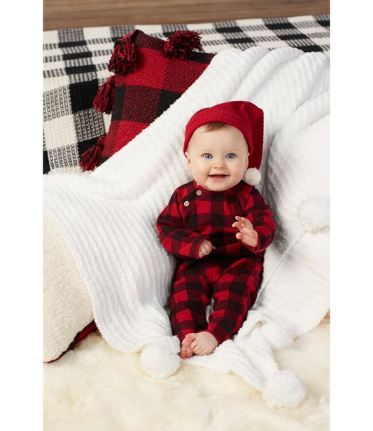 Buffalo Check Santa 3pc Set