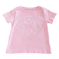 Light Pink Short Sleeve Floppy Ear Bunny Tee