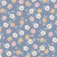 Country Calico - 2 Way Zipper Ruffle Back Footie
