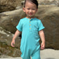 Turquoise Camborne Romper