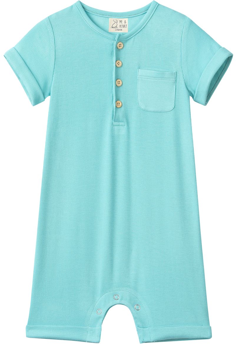 Turquoise Camborne Romper