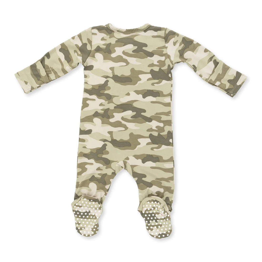 Camo  2 Way Zipper Footie