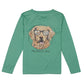 Properly Tied Boys Performance Tee LS Camo Companion Ivy