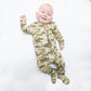 Camo  2 Way Zipper Footie