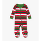 Candy Cane Stripe Footed Sleeper