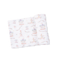Carousel with Bows  Swaddle Blanket
