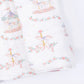 Carousel with Bows  Swaddle Blanket