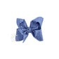 GLITTER METALLIC BOW ON CLIP