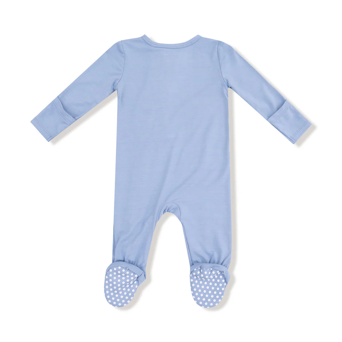 Soft Chambray  2 Way Zipper Footie