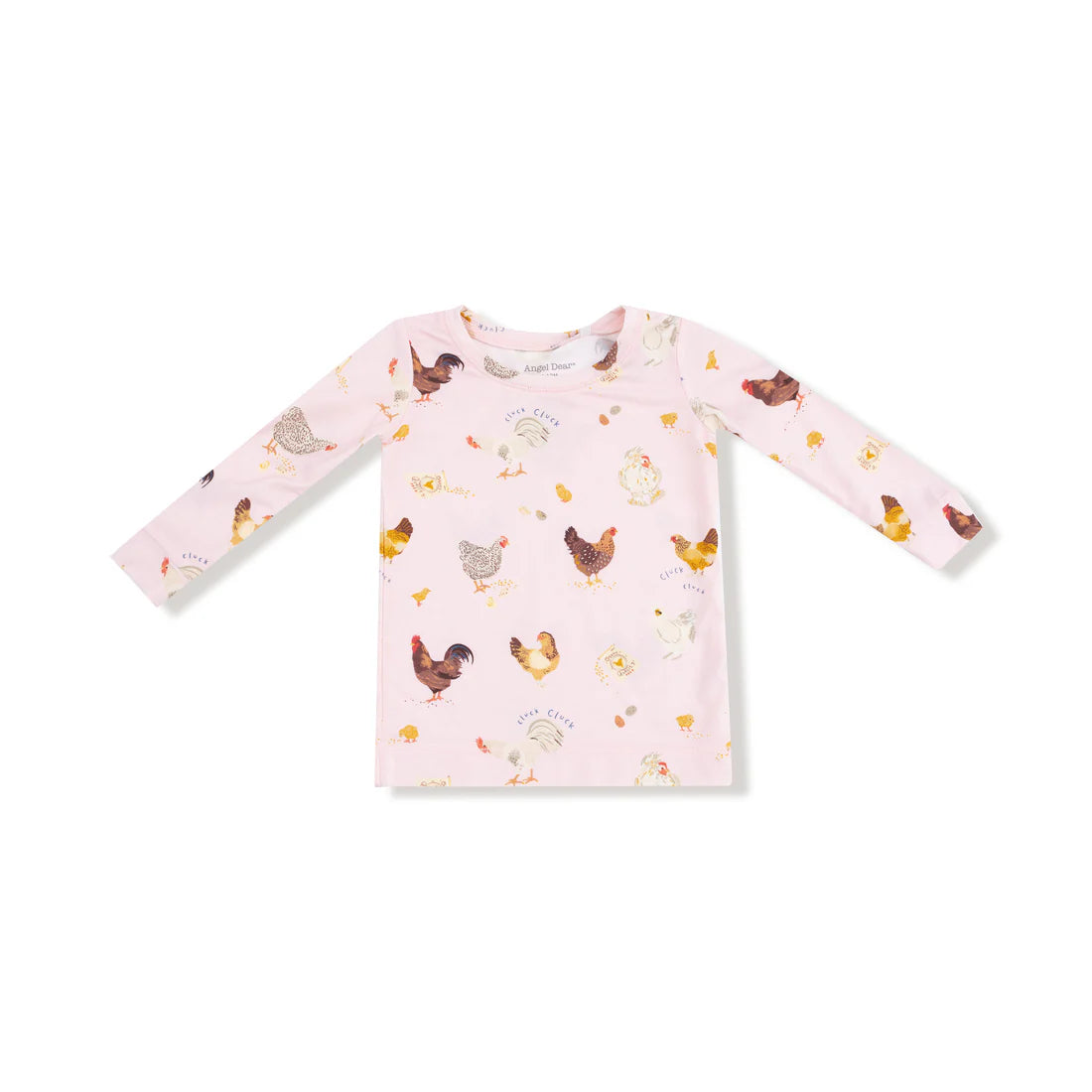 Collector Chickens - Pink  Long Sleeve Loungewear Set