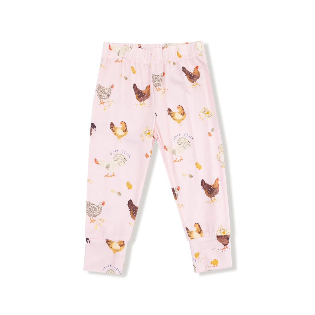 Collector Chickens - Pink  Long Sleeve Loungewear Set