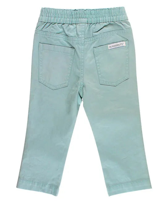 Antique Blue Straight Chino Pants