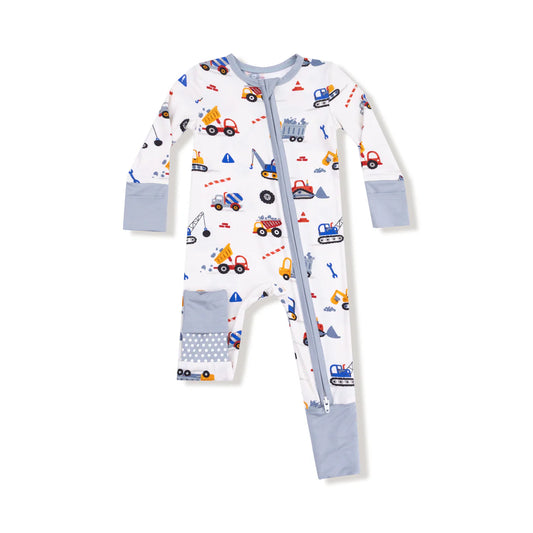 Crayon Construction  Convertible Romper