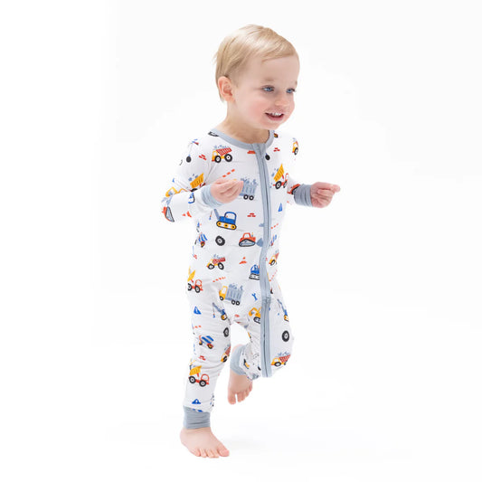 Crayon Construction  Convertible Romper