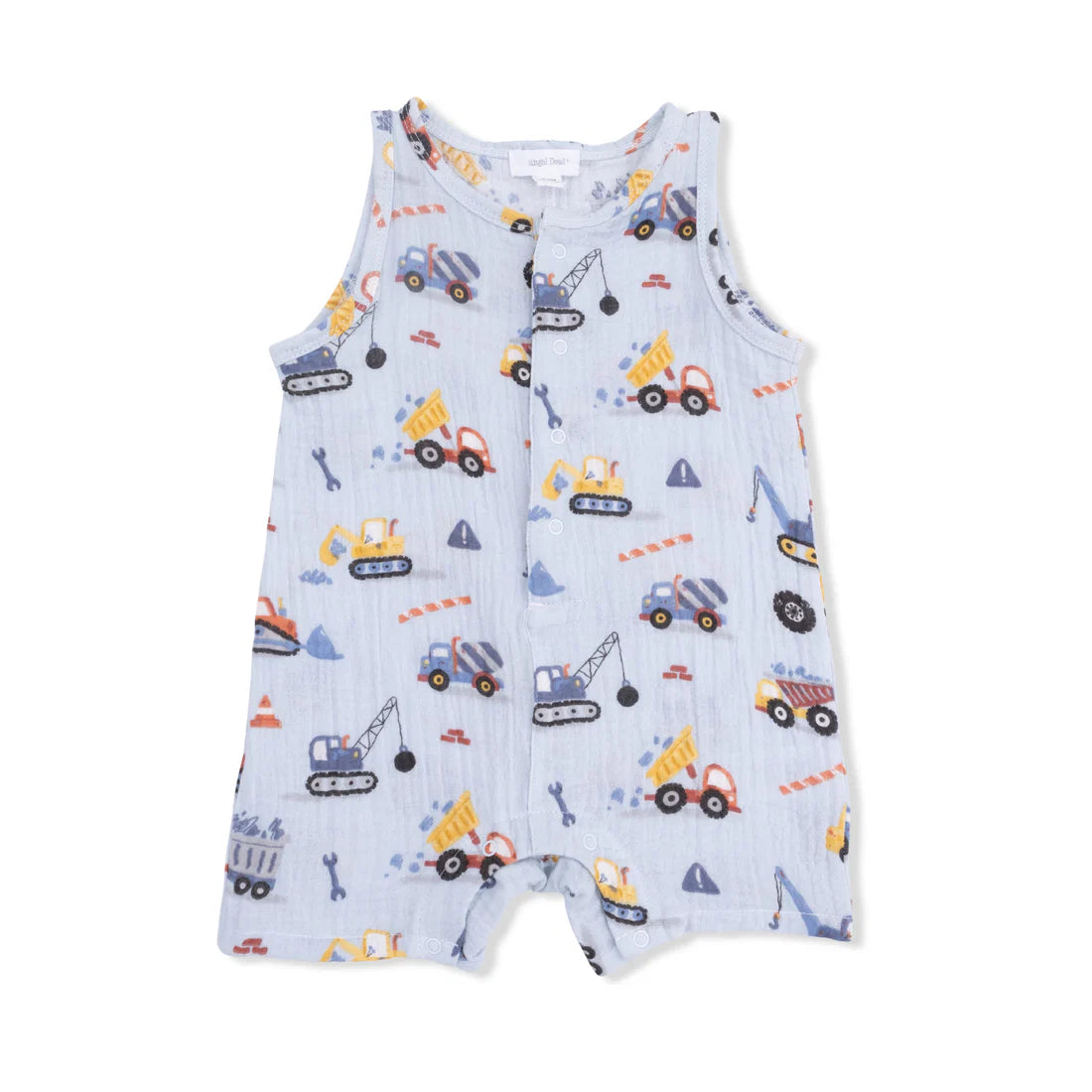 Crayon Construction  Sleeveless Shortie Romper