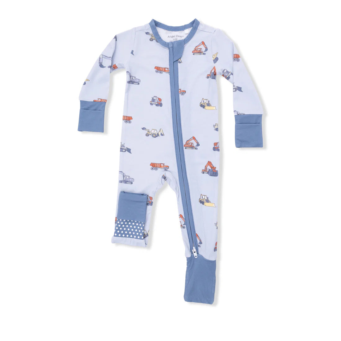 Construction Vehicles  Convertible Romper
