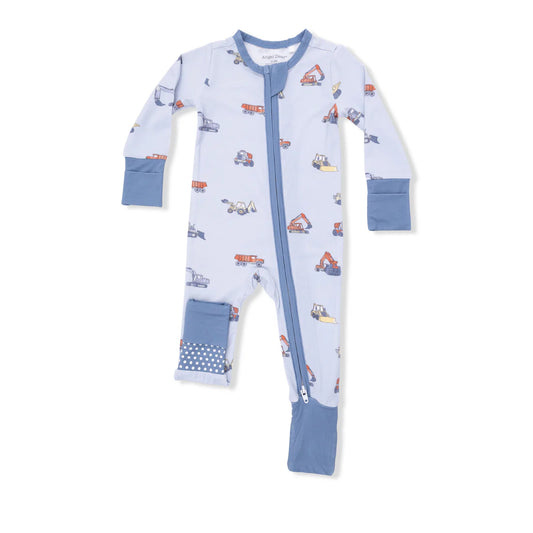 Construction Vehicles  Convertible Romper