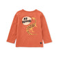 Bonjour Dino Baby Graphic Tee Copper