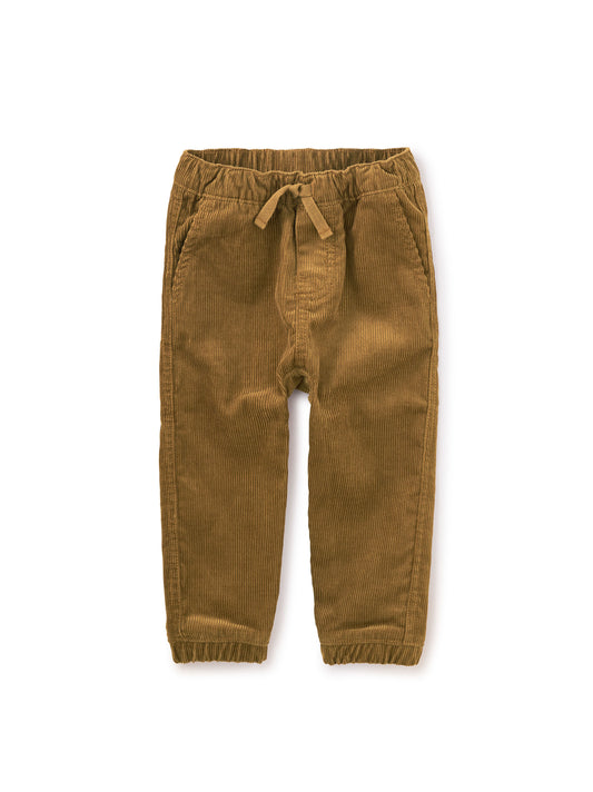 Raw Umber Corduroy Baby Pants