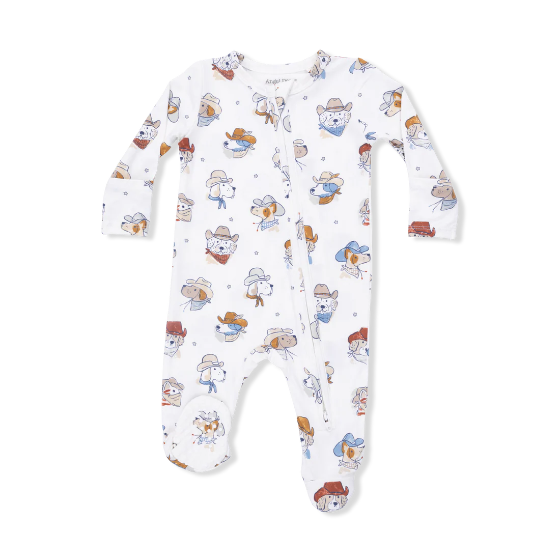 Cowdogs  2 Way Zipper Footie