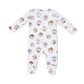 Cowdogs  2 Way Zipper Footie