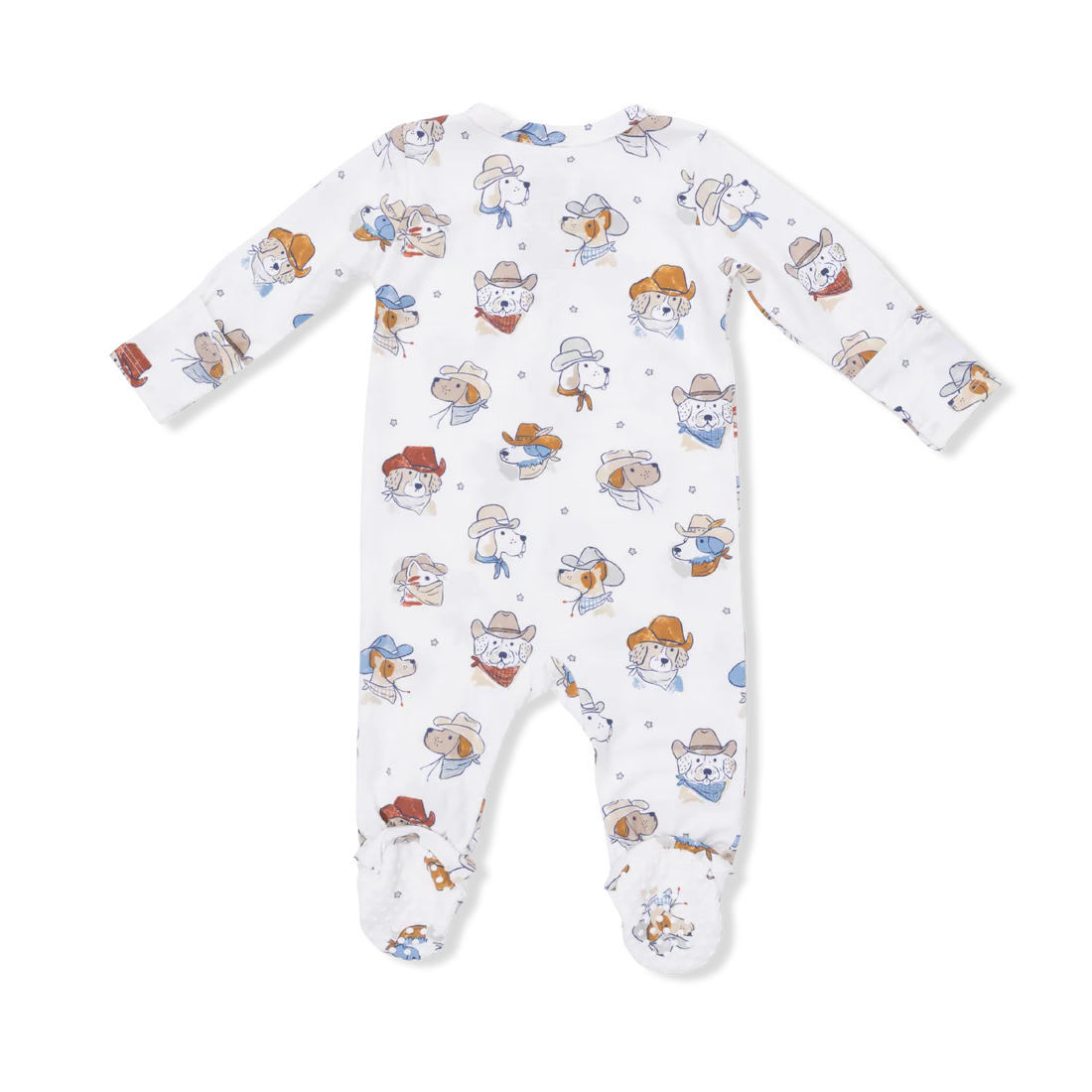 Cowdogs  2 Way Zipper Footie