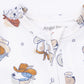 Cowdogs  2 Way Zipper Footie