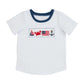 Sail Away Smocked Tee