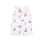 Crayon Crabs  Sleeveless Shortie Romper