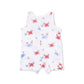 Crayon Crabs  Sleeveless Shortie Romper