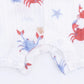 Crayon Crabs  Sleeveless Shortie Romper
